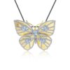 详情-11 Cocoon Wing Butterfly Brooch | 925 Silver Convertible Pendant